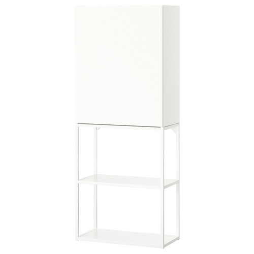 ENHET Storage combination, white, 60x32x150 cm