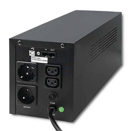 Qoltec UPS MONOLITH 1200VA 720W LCD USB