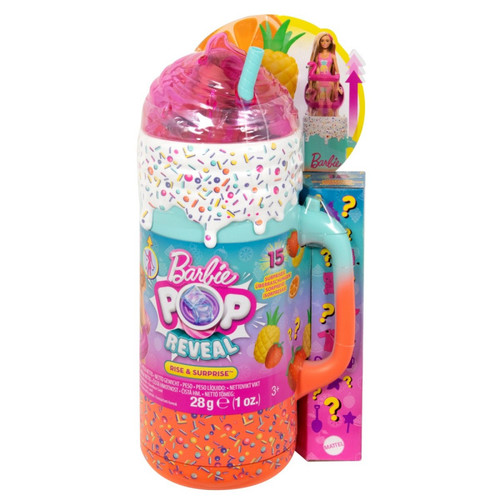 Barbie Pop Reveal Rise & Surprise Gift Set With Scented Doll HRK57 3+