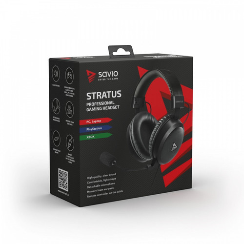 Savio Gaming Headset Headphones Stratus