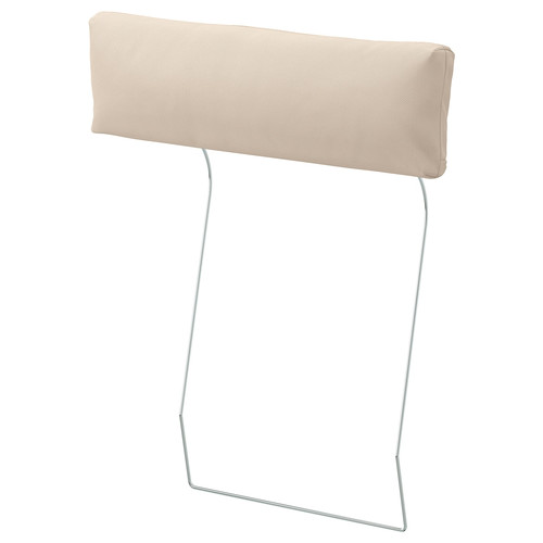 VIMLE Cover for headrest, Hallarp beige