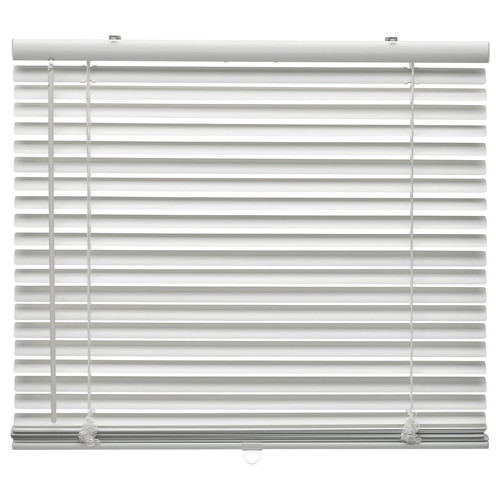VECKLARFLY Venetian blind, white, 80x155 cm