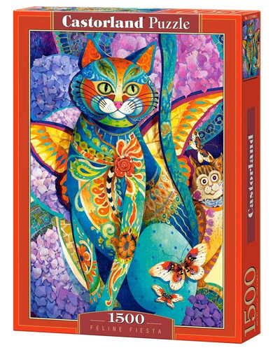 Castorland Puzzle Feline Fiesta 1500pcs 9+