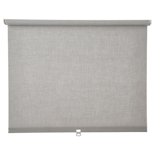 LÅNGDANS Roller blind, grey, 100x250 cm