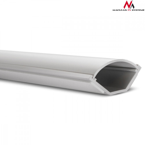 Cable shielding strip 1.5m 43 * 23 MM white MTCV-575 with tape