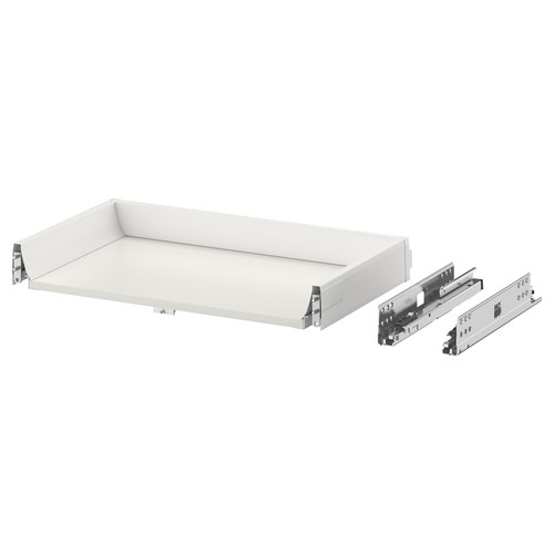 MAXIMERA Drawer, low, white, 60x37 cm