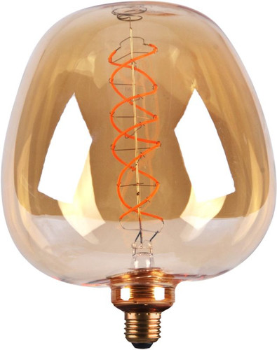 Goldlux LED Bulb Decorative S190 E27 260lm amber