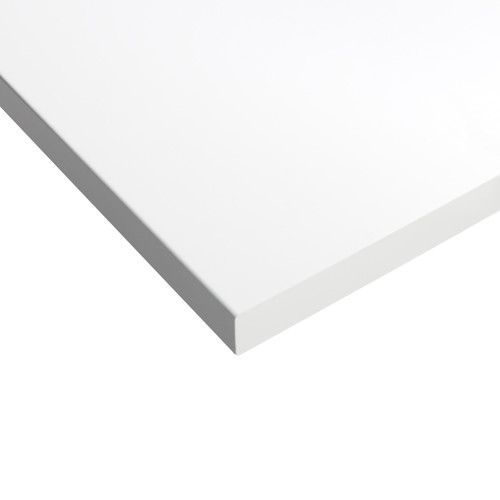 Bathroom Worktop GoodHome Marloes 100x45cm, white varnish