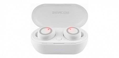 Sencor Wireless Headphones Earphones SEP 510BT WH TWS BT 5.0