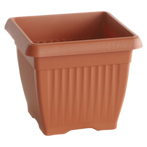 Plant Pot Terra 24 cm, plastic, terracota