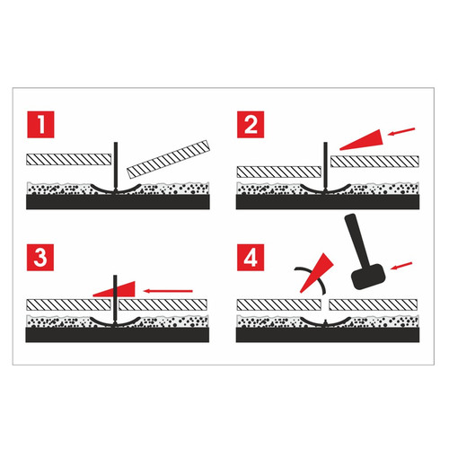 AW TLS Clip & Wedge Set Standard Tile Levelling System 1.5mm, 7-15mm, 300 + 100pcs