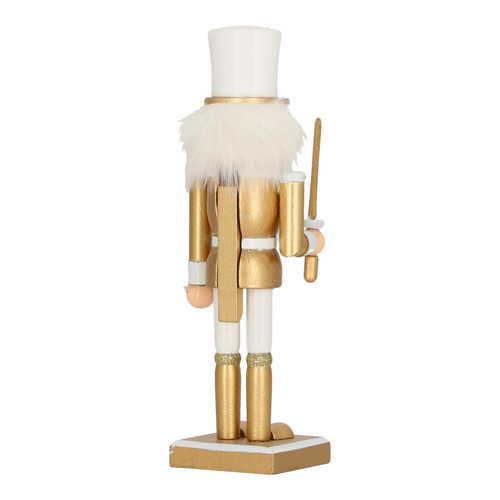 Nutcracker Christmas Decoration William 2 25cm, white