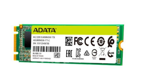 Adata Drive SSD Ultimate SU650 512GB M.2 TLC 3D 2280 SATA