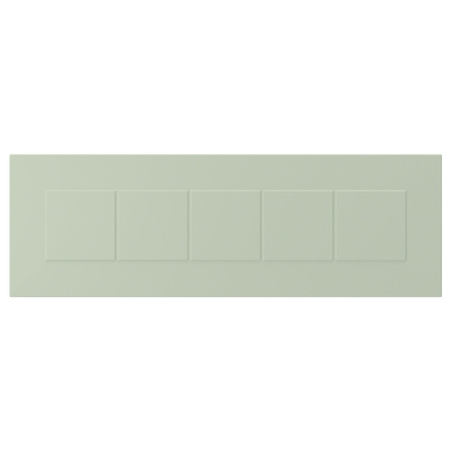 STENSUND Drawer front, light green, 60x20 cm