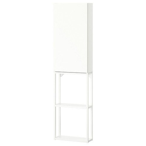 ENHET Storage combination, white, 40x17x150 cm