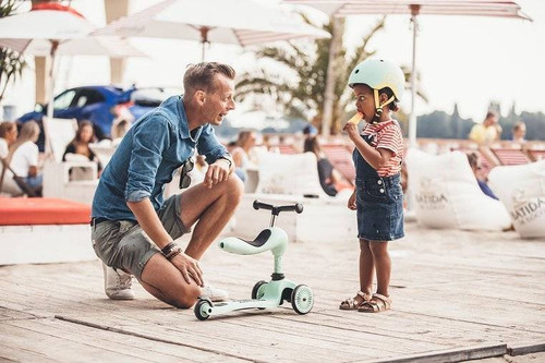 SCOOTANDRIDE XXS-S Helmet for Children 1-5 years, Kiwi
