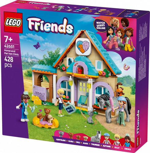 LEGO Friends Horse and Pet Vet Clinic 7+