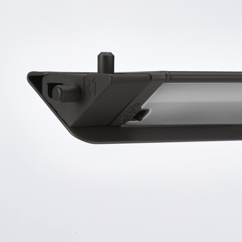 ÖVERSIDAN LED wardrobe lighting strp w sensor, dimmable dark grey, 46 cm