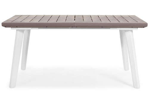 Outdoor Extendable Table HARMONY, cappuccino