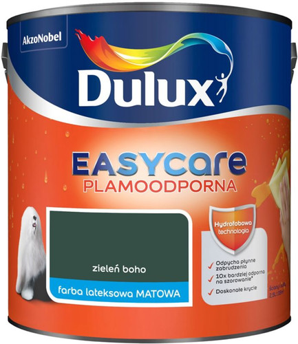 Dulux EasyCare Matt Latex Paint 2.5L, boho green