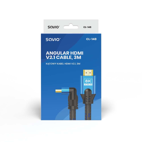 Savio HDMI Cable CL-148 v2.1 3m