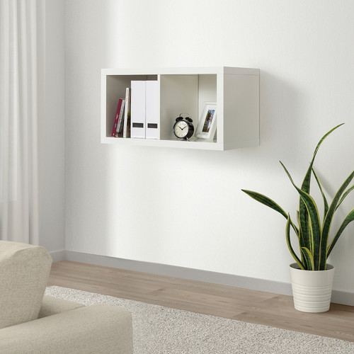 KALLAX Shelving unit, white, 77x42 cm