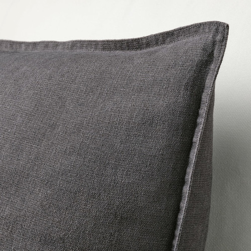 DYTÅG Cushion cover, dark grey, 65x65 cm