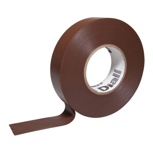 Diall Brown Electrical Tape 19 mm x 33 m