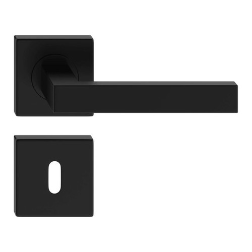 Verso Internal Door Handle Set Ergo, black