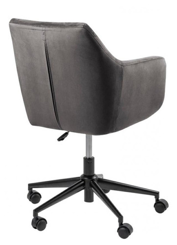 Swivel Desk Chair Nora VIC, grey