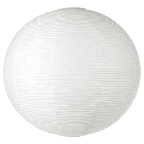 GULLSUDARE Pendant lamp shade, white/handmade, 70 cm