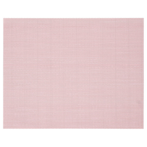 FLYGFISK Place mat, light pink, 38x30 cm