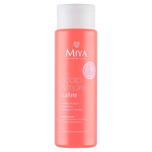 MIYA Scalp&More Moisturizing Prebiotic Shampoo 97% Natural 300 ml