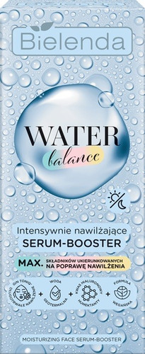 Bielenda Water Balance Intensively Moisturizing Face Serum Booster Vegan 30g