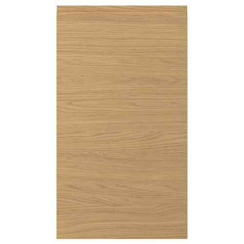VOXTORP Front for dishwasher, oak effect, 45x80 cm