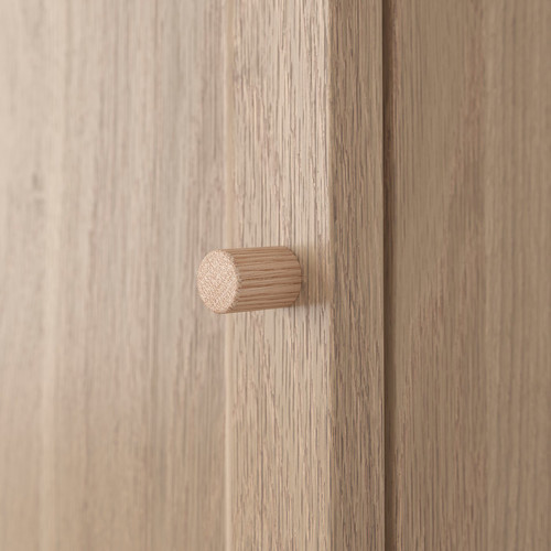 OXBERG Door, oak effect, 40x97 cm