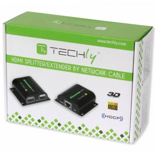 Extender HDMI by Cat.6/6a/7 do 60m, FullHD, with IR