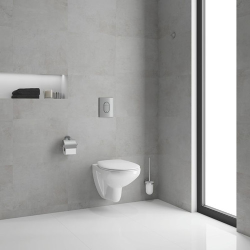 Grohe Concealed Toilet Frame Solido Bau, with Rimless Bowl & Soft-close Toilet Seat