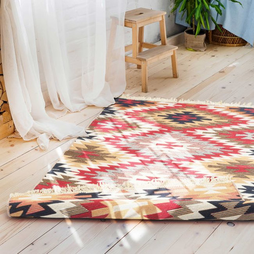 Rug Pled 60 x 120 cm, aztec beige