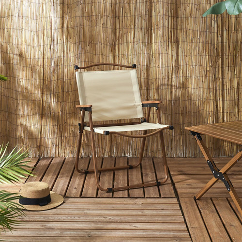 Folding Chair Mariposa, outdoor, beige