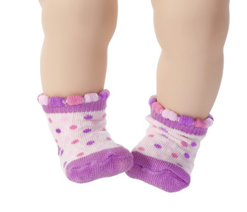 Baby Annabell Socks for Dolls, 1 pair, assorted colours, 3+
