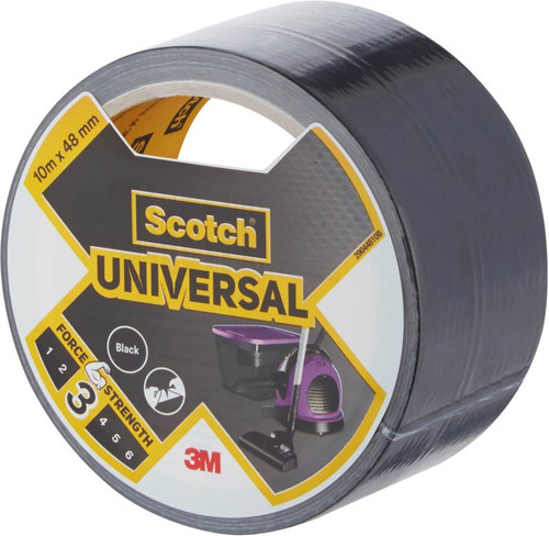 Scotch Universal Duct Tape 10 m x 48 mm, black