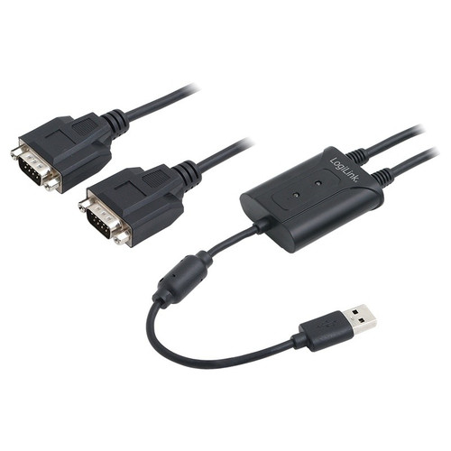 LogiLink Serial Adapter USB 2.0 to 2-Port