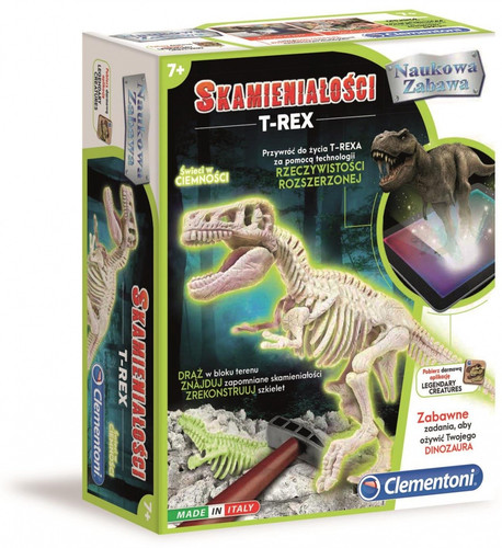 Clementoni T-Rex Fluorescent Fossil 7+