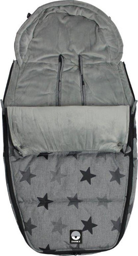 Dooky Footmuff 6-36m, Grey Stars