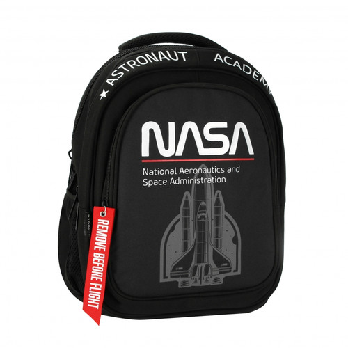 School Backpack NASA, black