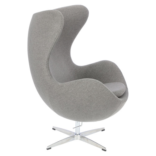 Armchair Egg Easy Clean Premium, grey