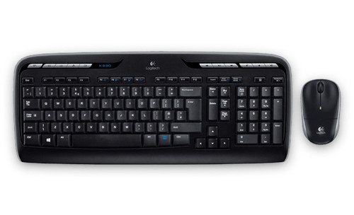 Logitech Wireless Keyboard & Mouse Combo MK330 920-00399
