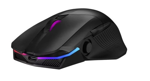 Asus Optical Wireless Mouse 2.4GHz BT Qi 16000 DPI ROG Chakram RGB