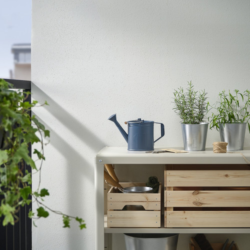 ÅKERBÄR Watering can, in/outdoor dark blue, 1 l